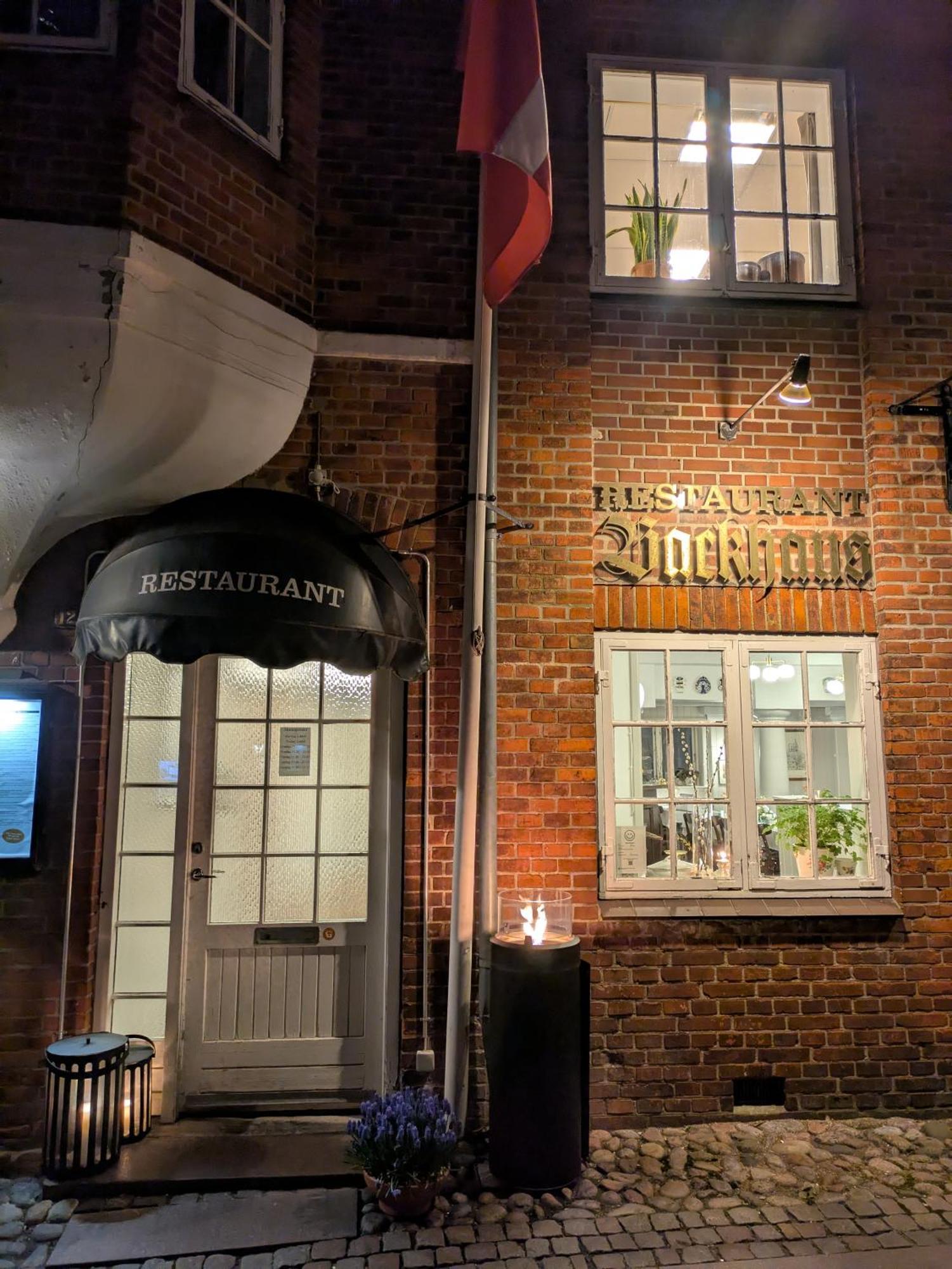 Hotel Restaurant Backhaus Ribe Exterior foto